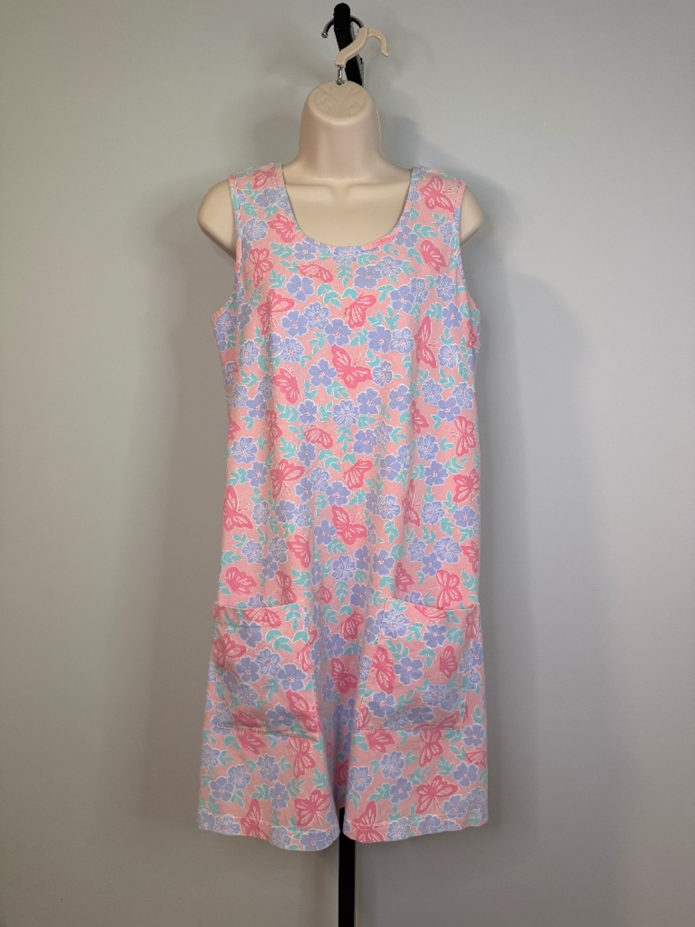 Lilly Pulitzer Pastel Floral Cotton Sundress - Size XL